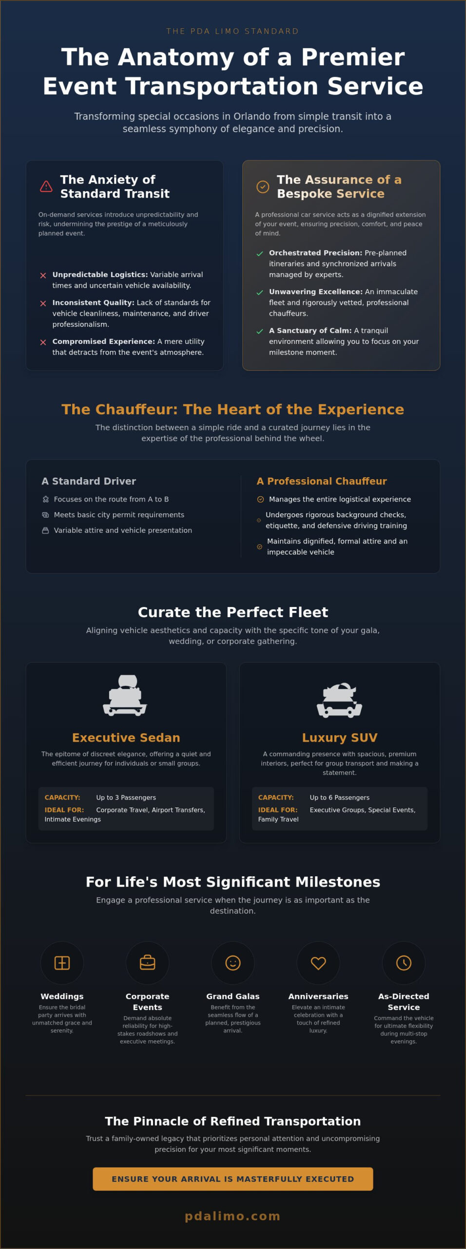 The Connoisseur’s Guide to Special Event Private Car Service in Orlando (2026)